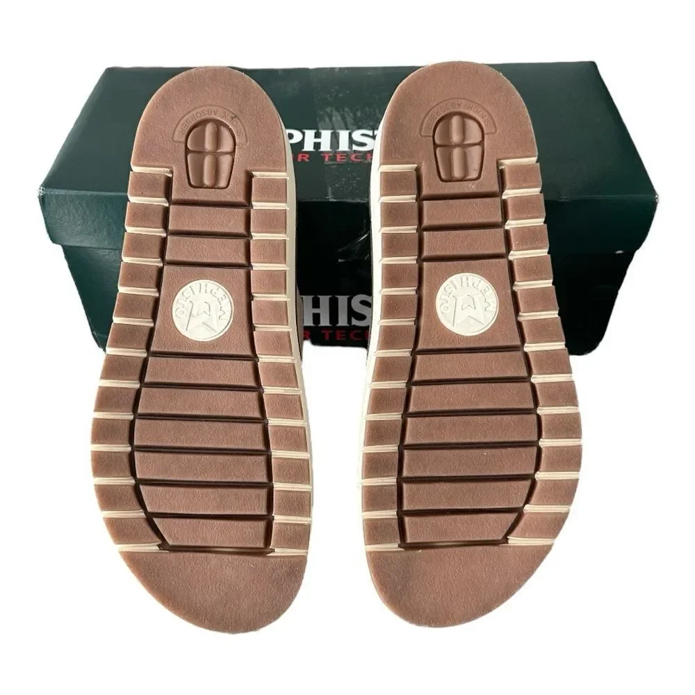 Mephisto Beverly Suede Slide Sandals EU 39 US 9 Sand Tan Tortoise Chain
